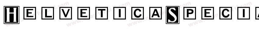 HelveticaSpecial 6 L字体转换